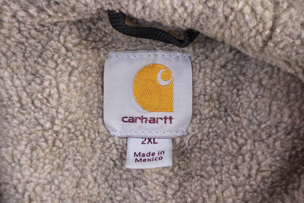 Carhartt Logo Patch Brown Full Zip Jacket product image 3