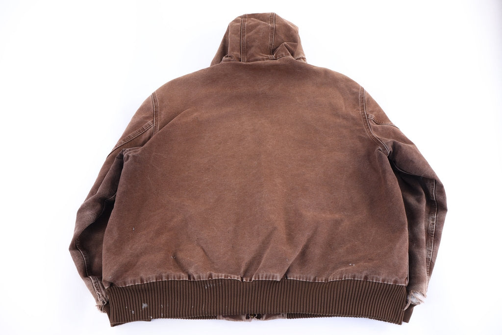 Carhartt Logo Patch Brown Full Zip Jacket product image 2