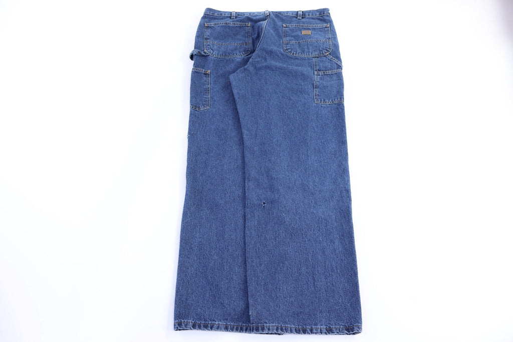 Carhartt Logo Patch Dark Wash Denim Pants product image 1