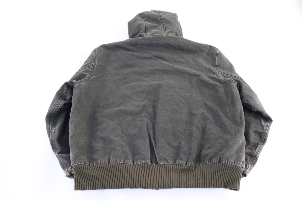 Carhartt Logo Patch Green Full Zip Jacket product image 2