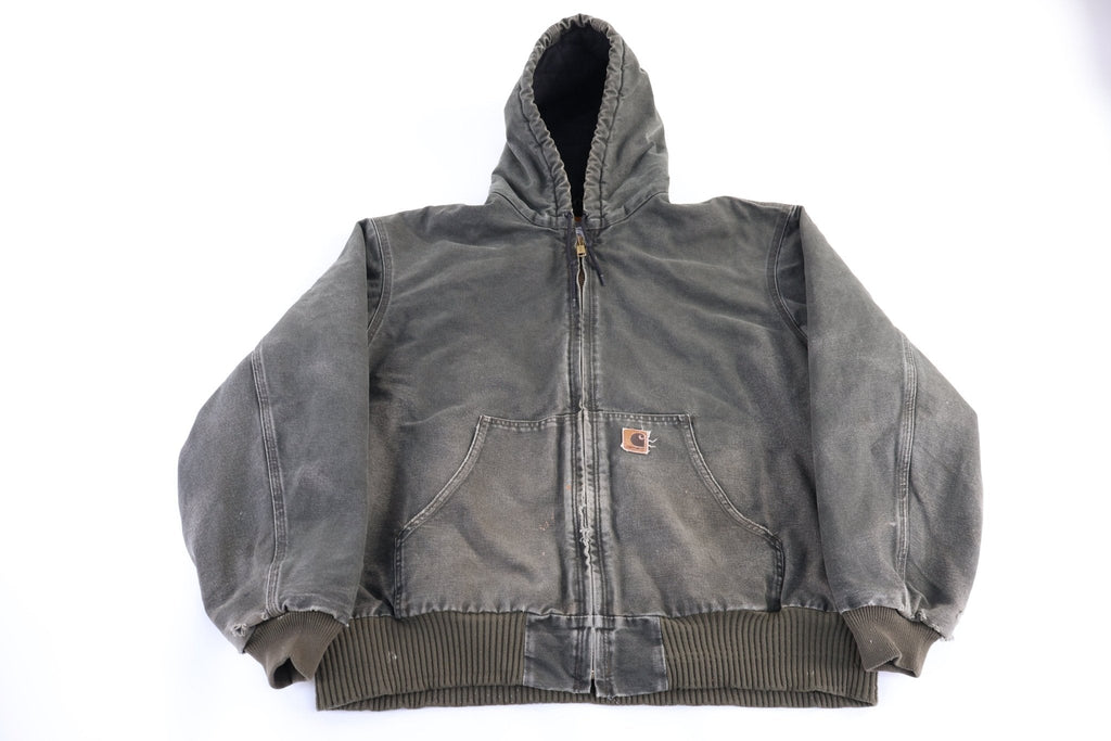 Carhartt Logo Patch Green Full Zip Jacket product image 1