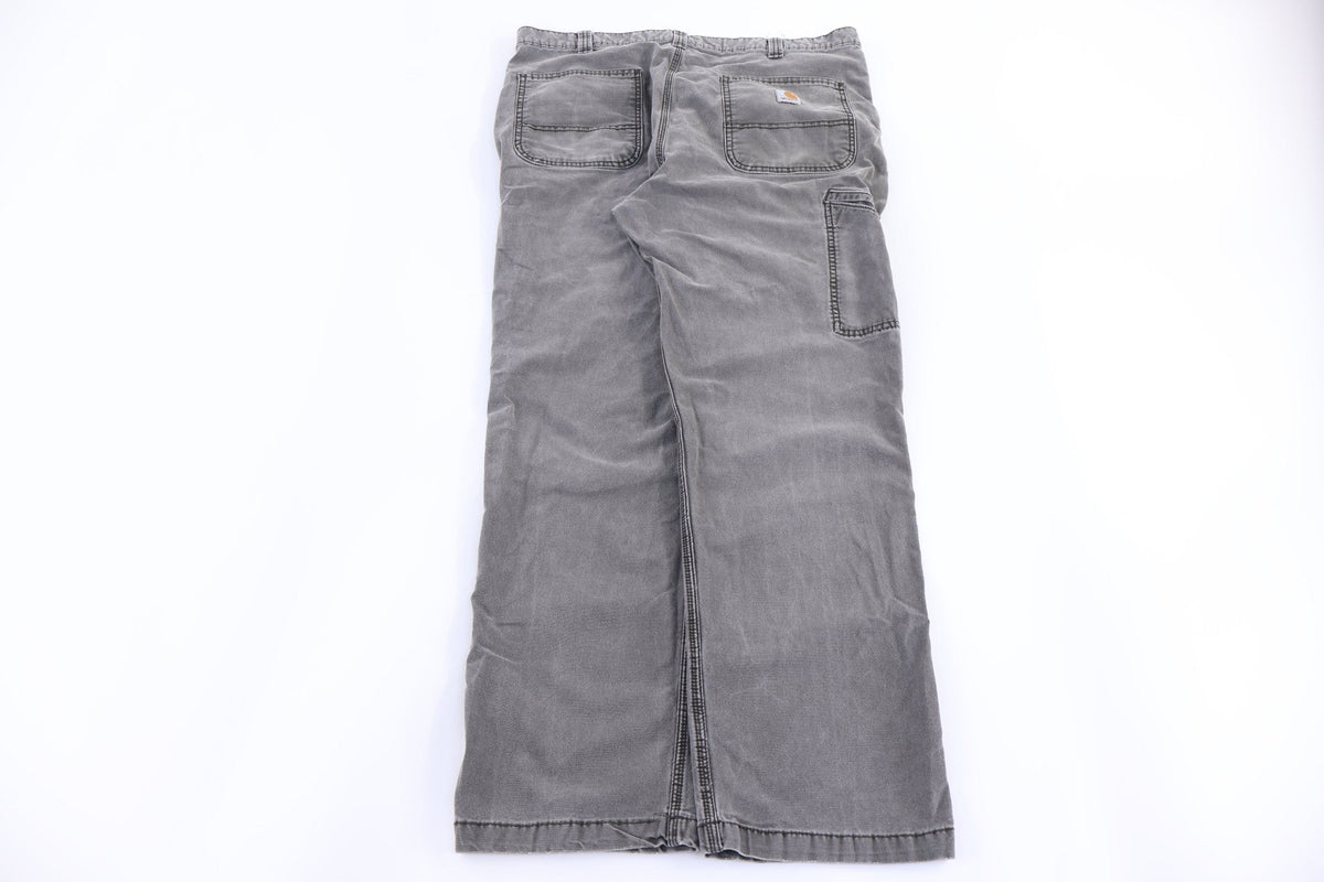 Carhartt Logo Patch Green Pants product image 2