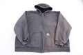 Carhartt Logo Patch Grey Full Zip Jacket product image 1