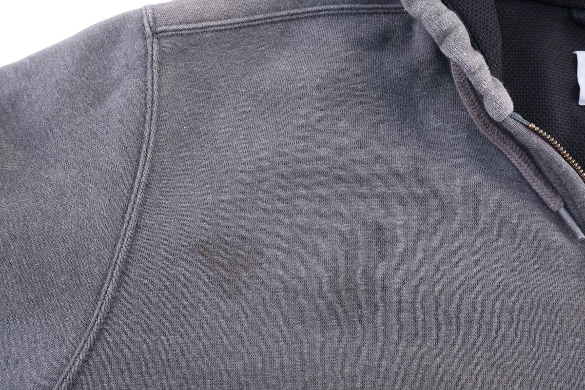 Carhartt Logo Patch Grey Full Zip Jacket product image 3
