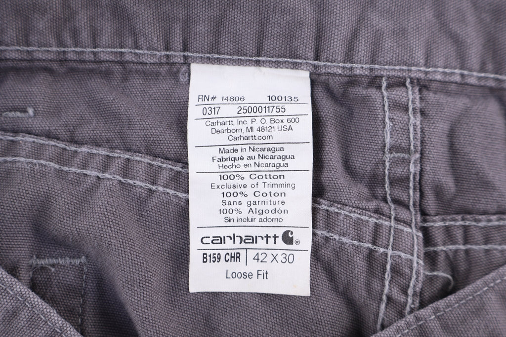 Carhartt Logo Patch Grey Pants product image 3