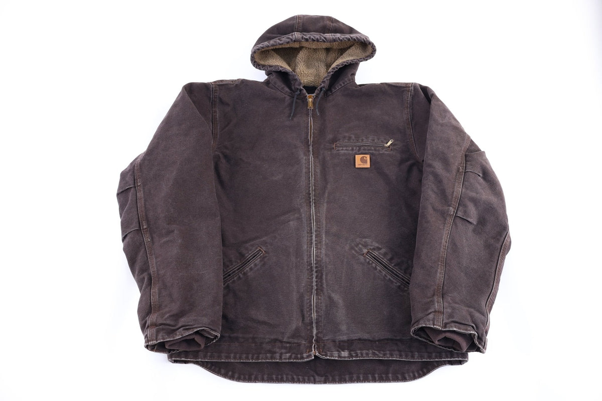 Carhartt Logo Patch Sherpa Lined Full Zip Jacket product image 1