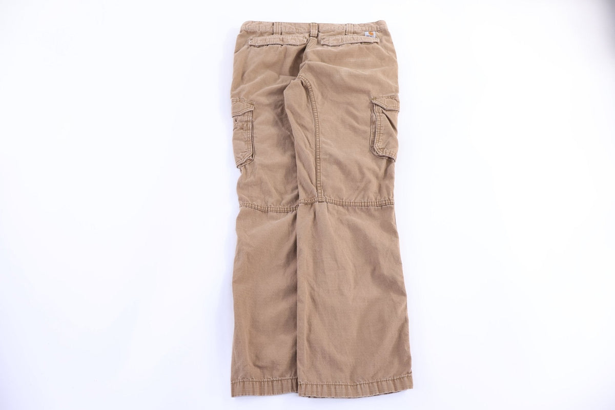 Carhartt Logo Patch Tan Cargo Pants product image 2