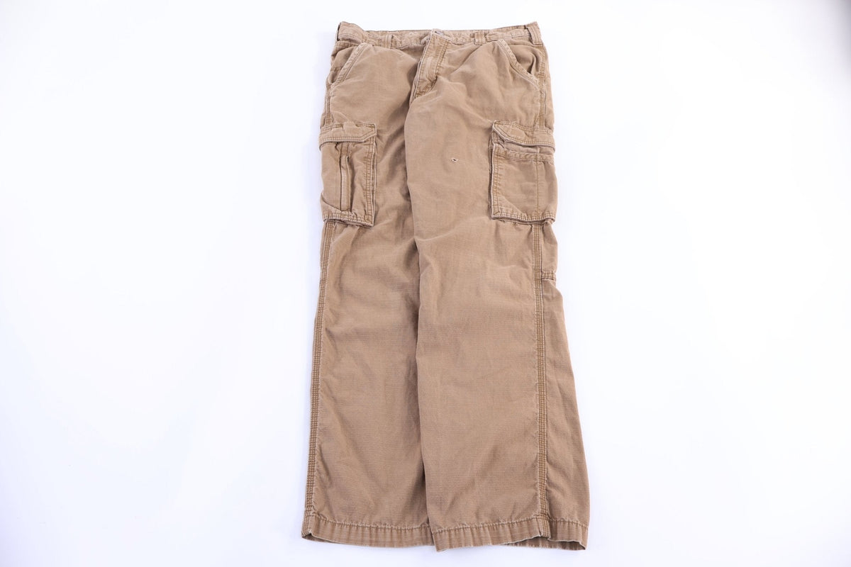 Carhartt Logo Patch Tan Cargo Pants product image 1