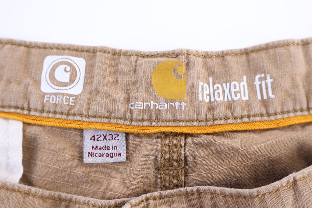 Carhartt Logo Patch Tan Cargo Pants product image 3