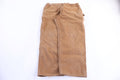 Carhartt Logo Patch Tan Flannel Lined Pants product image 1