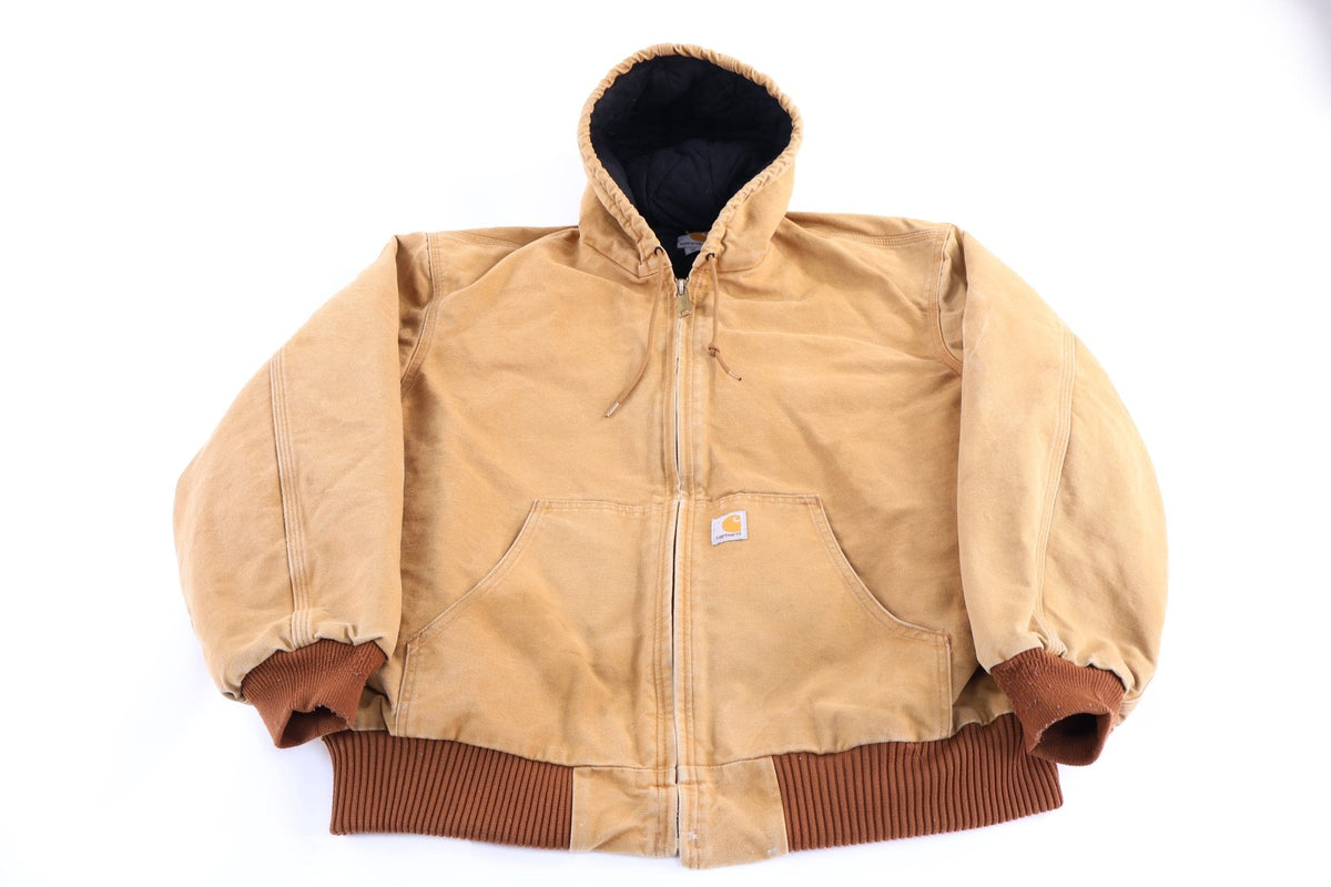 Carhartt Logo Patch Tan Full Zip Jacket product image 2