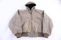 Carhartt Logo Patch Tan Full Zip Jacket product image 1