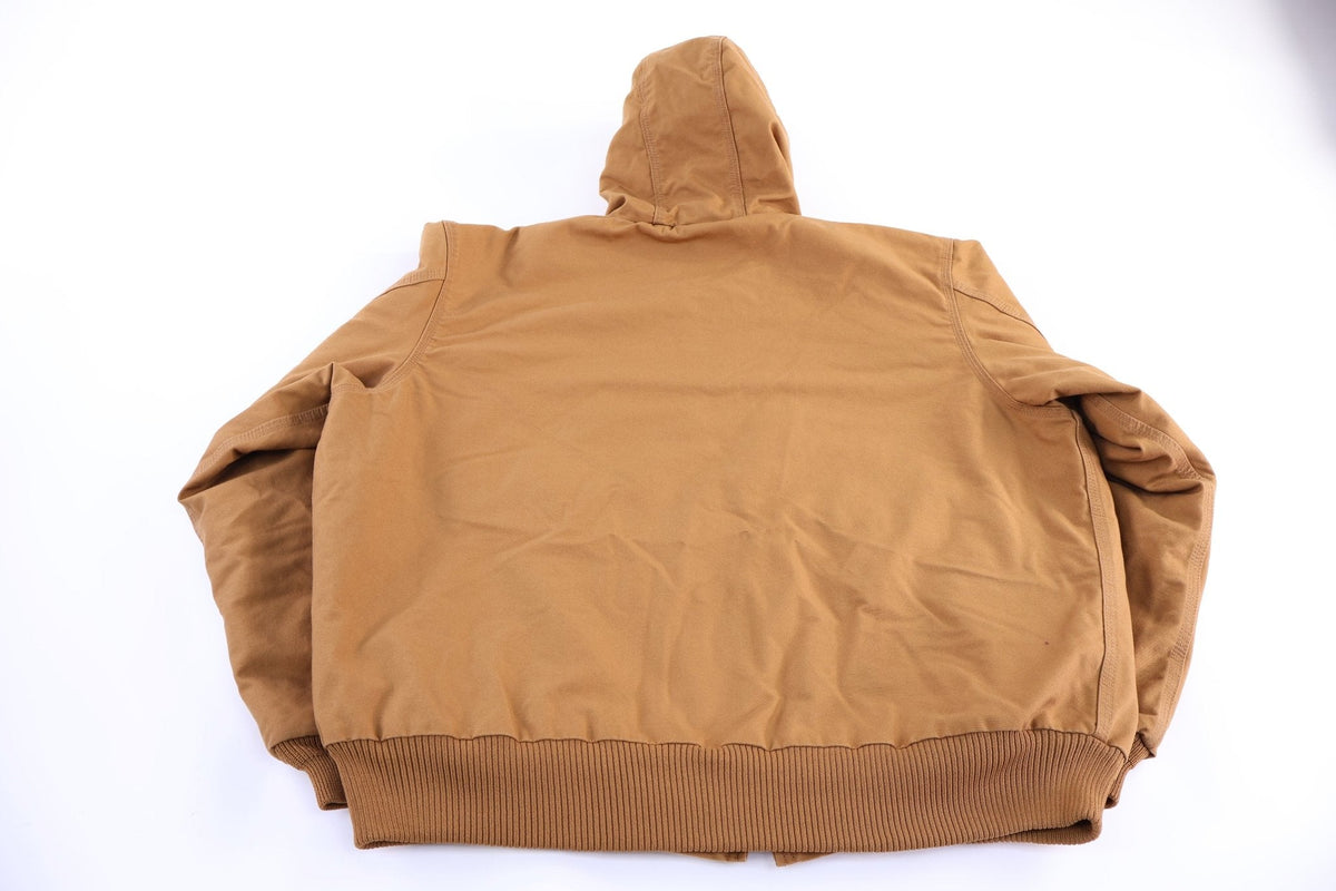 Carhartt Logo Patch Tan Full Zip Jacket product image 2