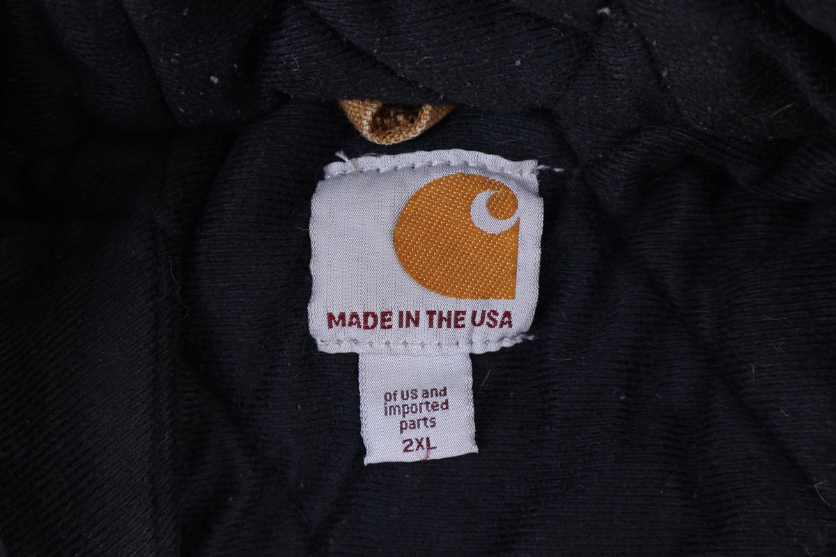 Carhartt Logo Patch Tan Full Zip Jacket product image 4