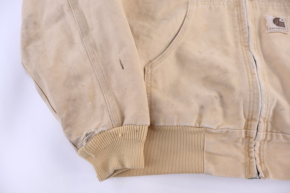 Carhartt Logo Patch Tan Full Zip Jacket product image 3