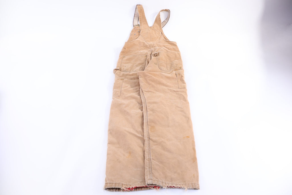 Carhartt Logo Patch Tan Overalls