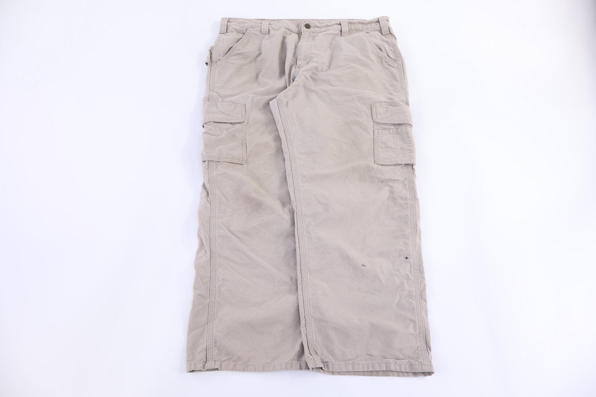 Carhartt Logo Patch Tan Pants product image 1