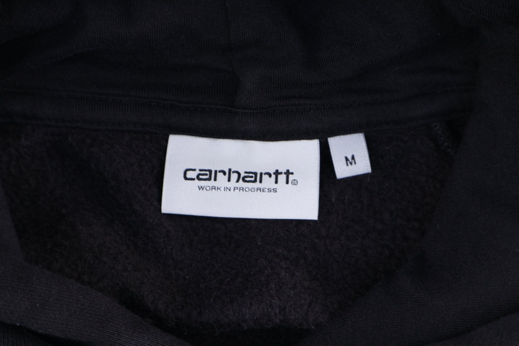 Carhartt WIP Logo Patch Black Pullover Hoodie product image 3