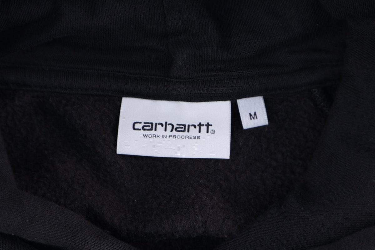 Carhartt WIP Logo Patch Black Pullover Hoodie product image 3