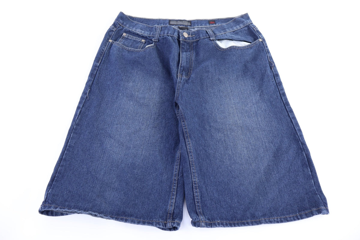 Chams Premium Dark Wash Denim Shorts product image 1