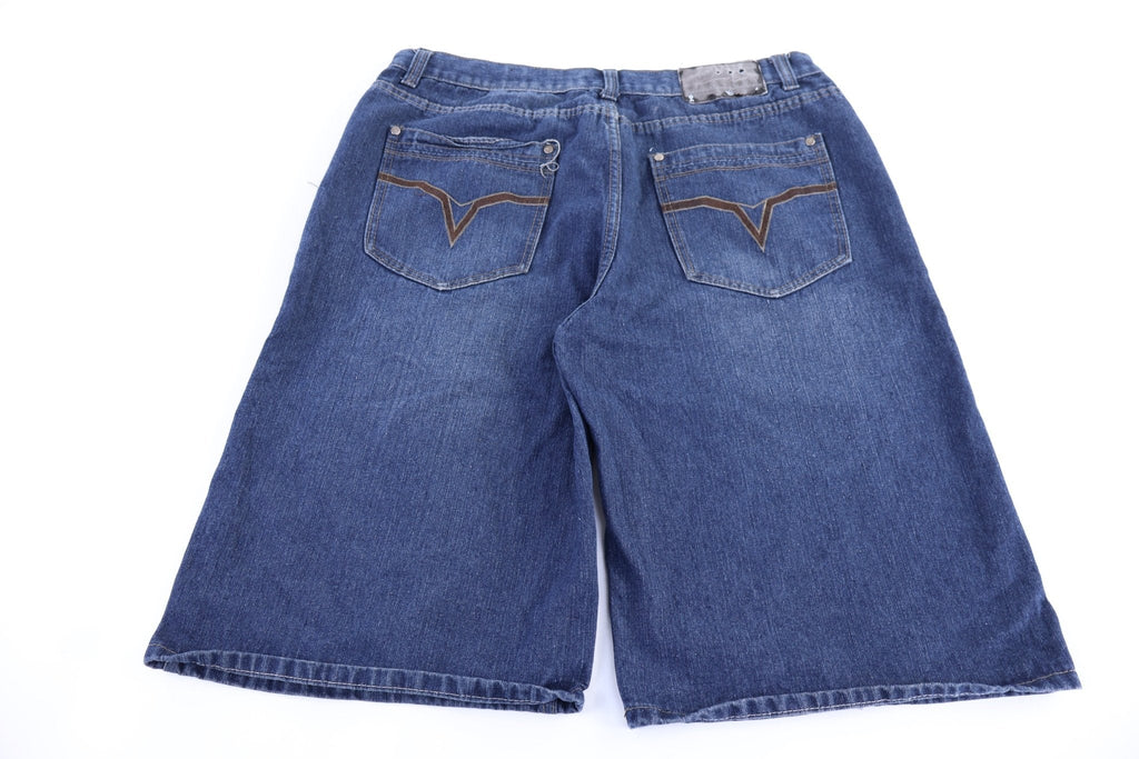 Chams Premium Dark Wash Denim Shorts product image 2