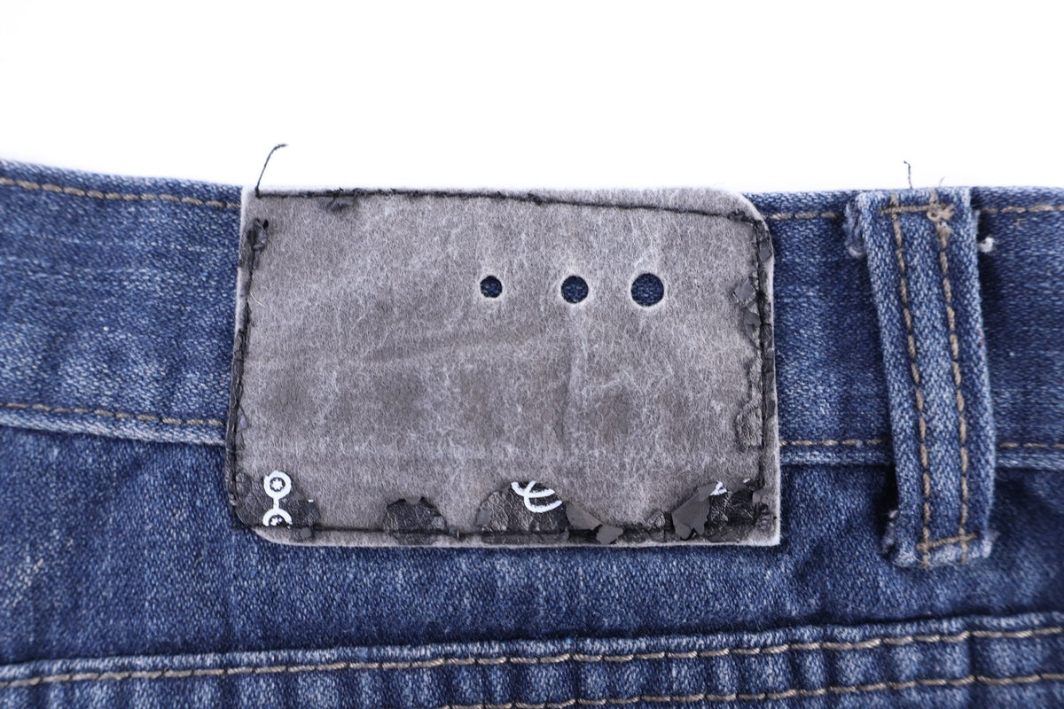 Chams Premium Dark Wash Denim Shorts product image 3