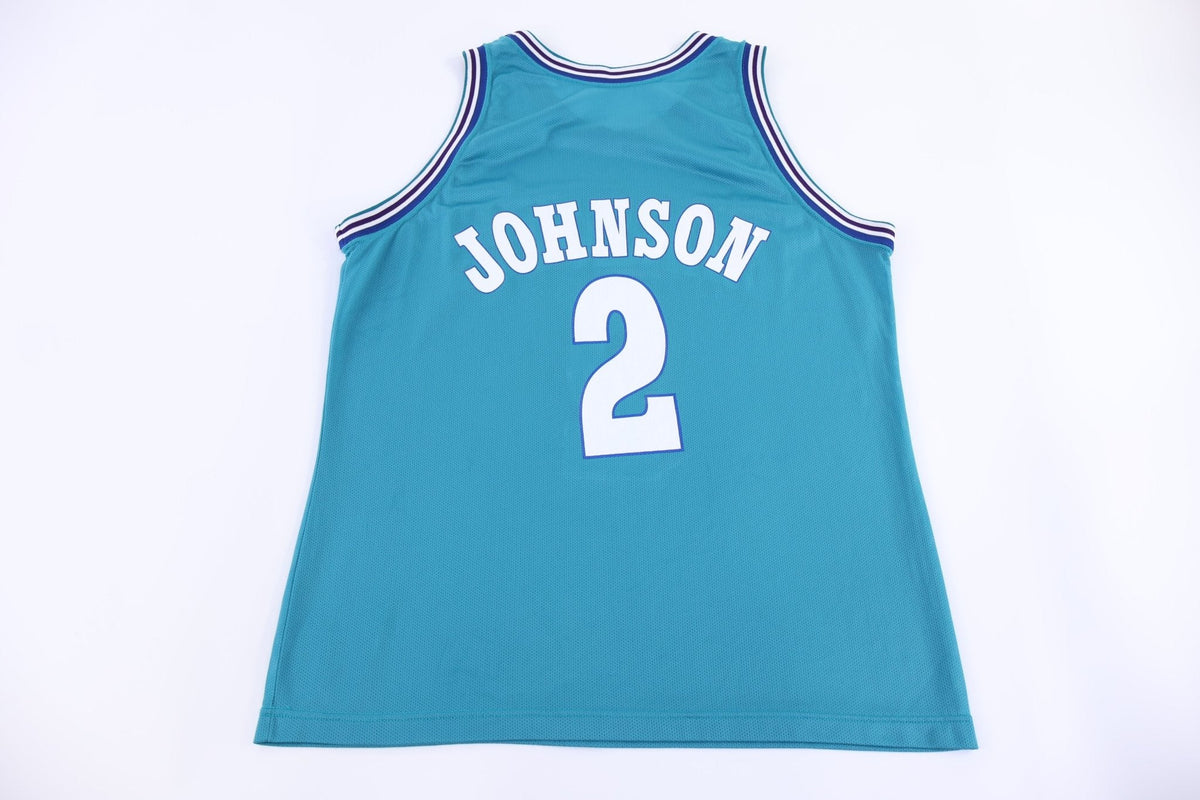 Charlotte Hornets Larry Johnson Basketball Jersey product image 2