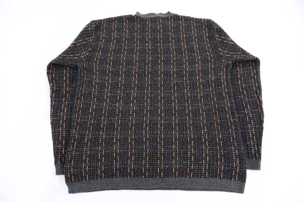 Crazy Horse Multipattern Knit Sweater