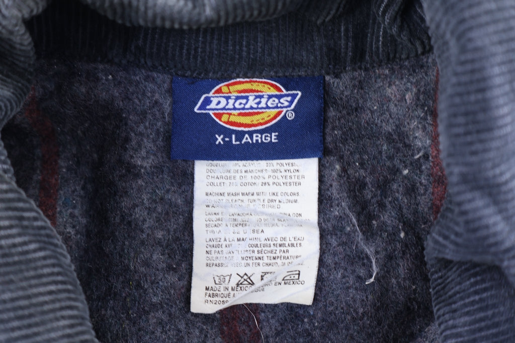 Dickies Logo Patch Blanket Lined Denim Chore Jacket