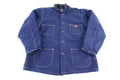 Dickies Logo Patch Blanket Lined Denim Chore Jacket