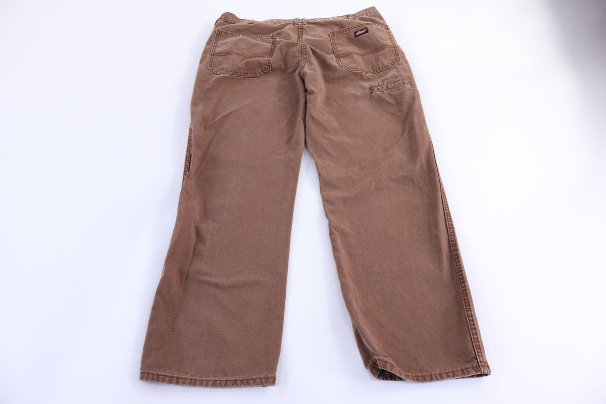 Dickies Logo Patch Brown Pants product image 2