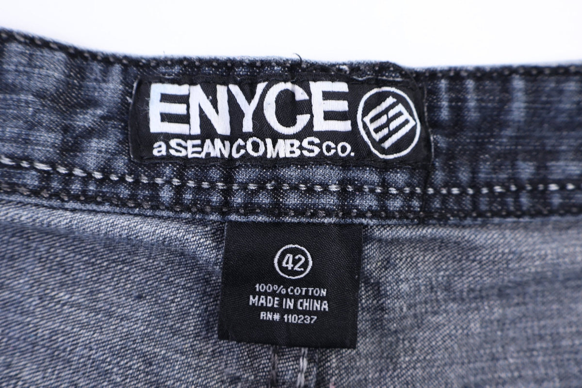 Enyce Dark Wash Denim Shorts product image 4