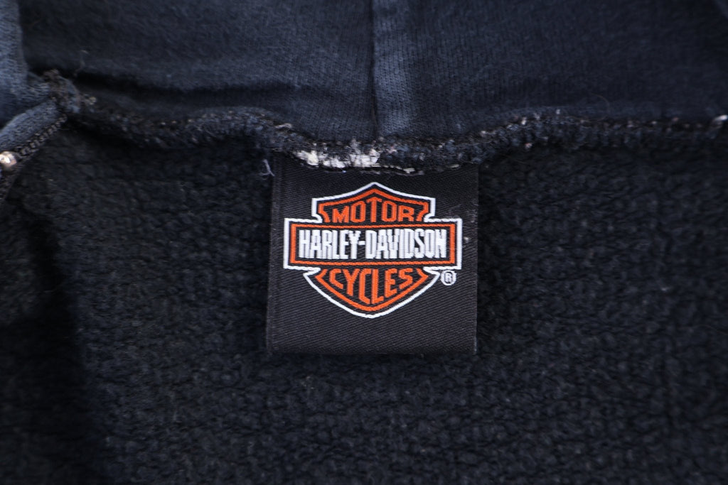Harley Davidson Motorcycles Black Full Zip Hoodie product image 4