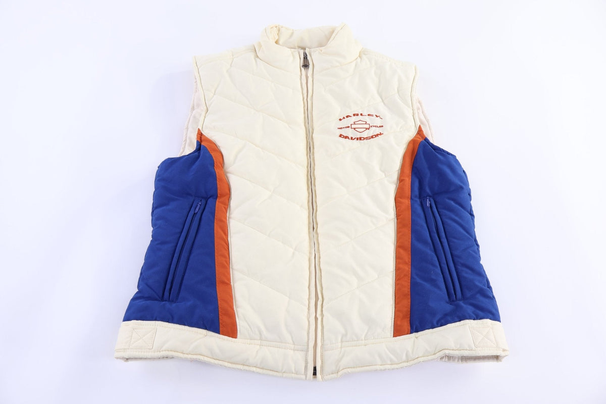 Harley Davidson Motorcycles Full Zip Vest