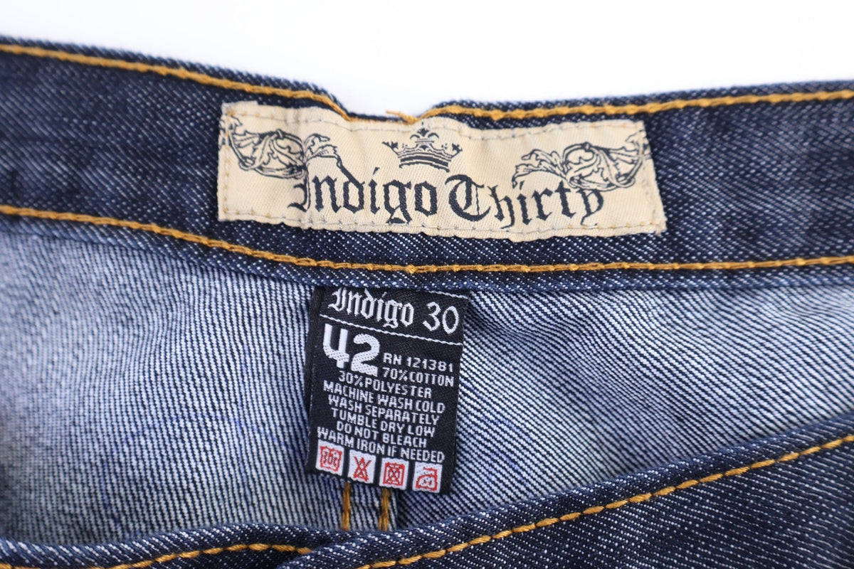Indigo Thirty Dark Wash Denim Shorts product image 4