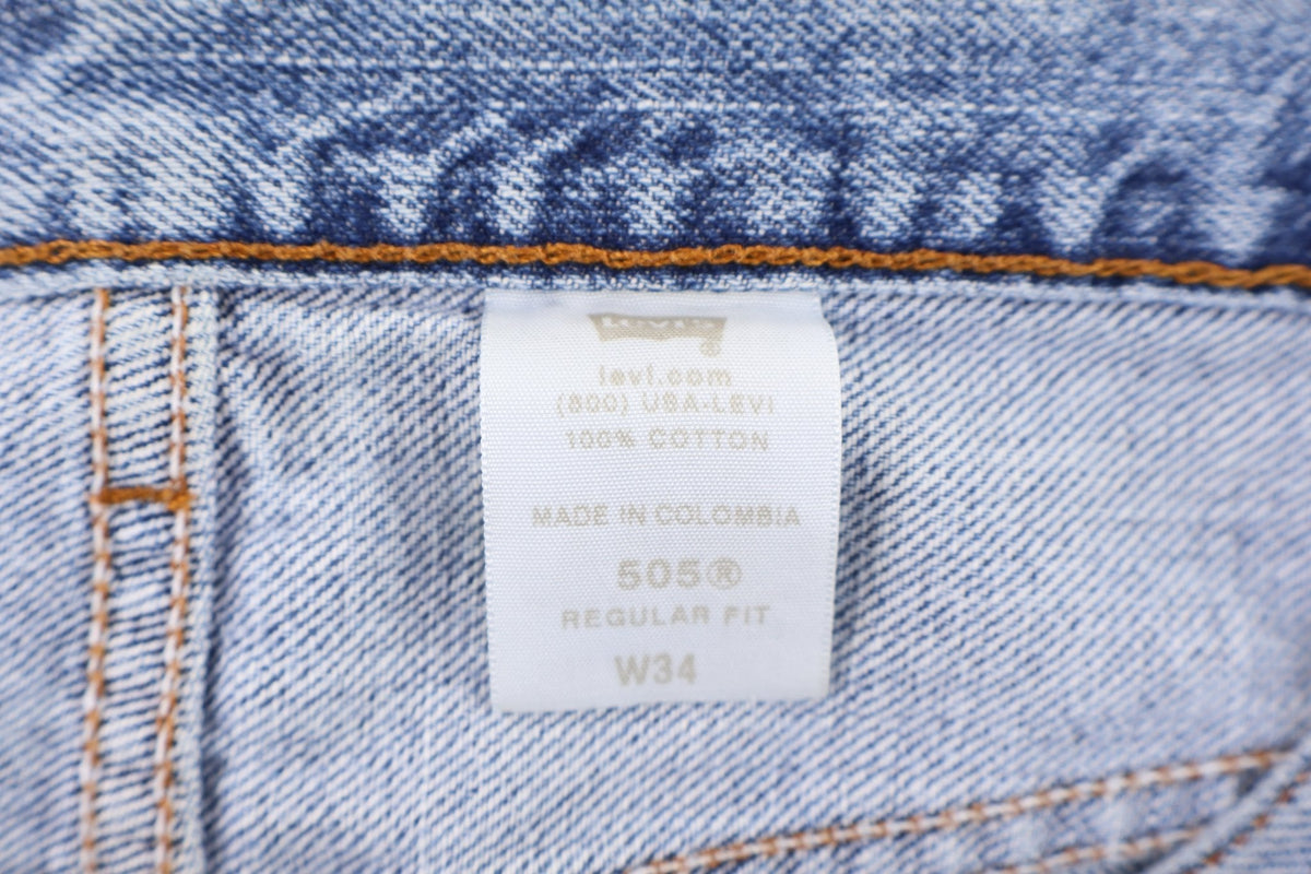 Levi's 505 Light Wash Denim Shorts product image 4