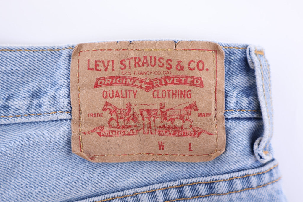 Levi's Light Wash Denim Shorts product image 3