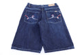 Lifted Research Group Dark Wash Denim Shorts product image 1