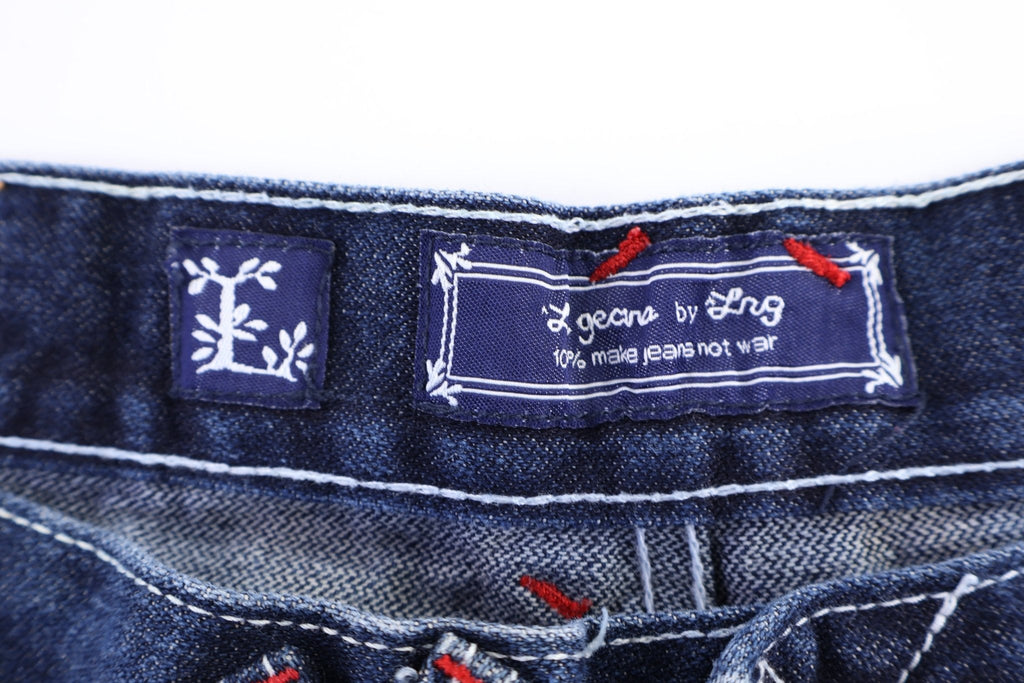 Lifted Research Group Dark Wash Denim Shorts product image 4