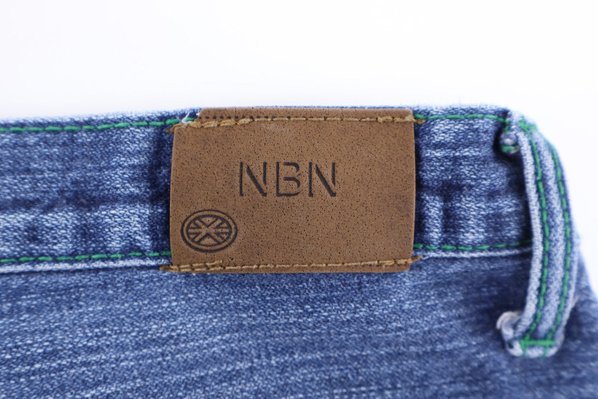 NBN Dark Wash Denim Shorts product image 3