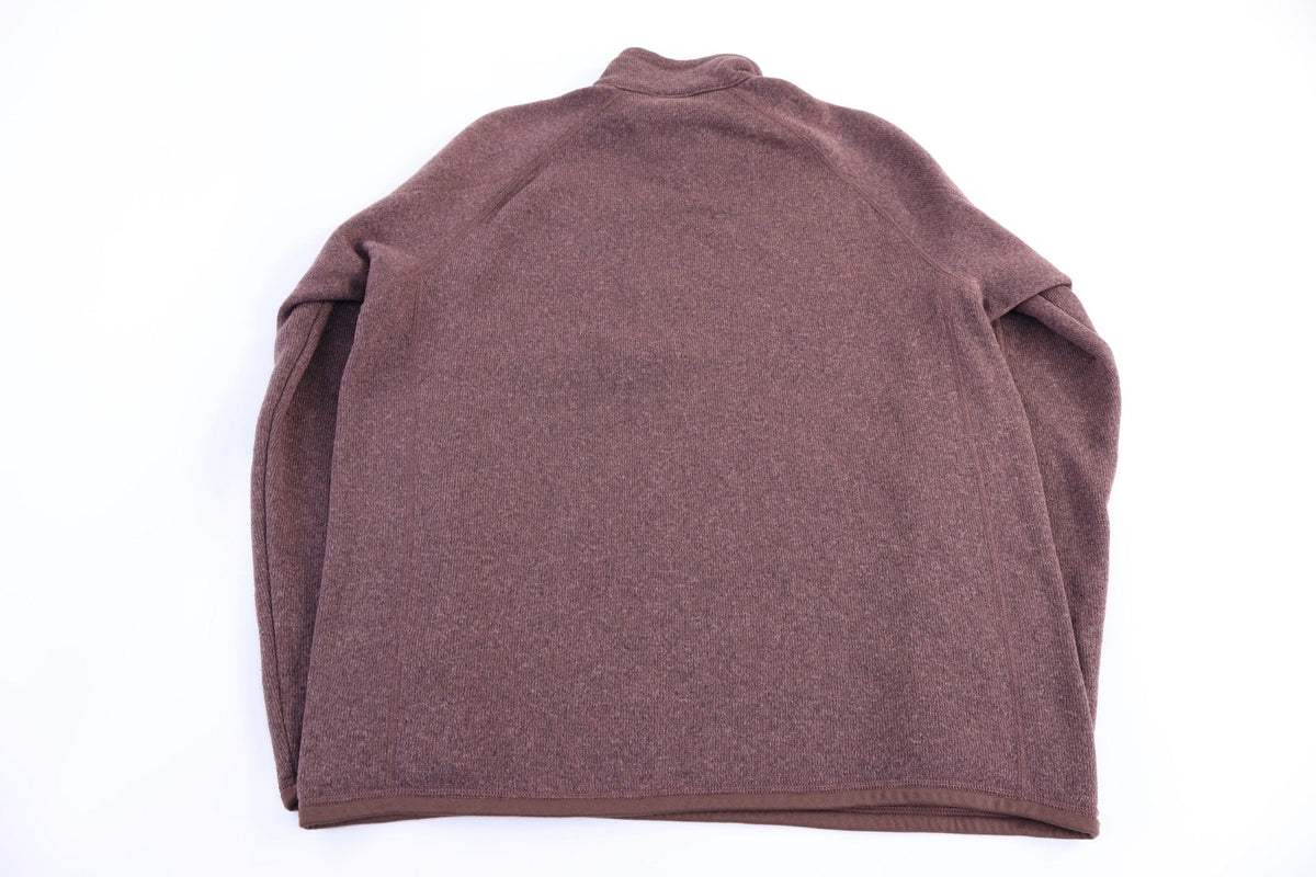 Patagonia Logo Patch Quarter Zip Pullover Sweater