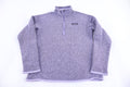 Patagonia Purple Quarter Zip Pullover