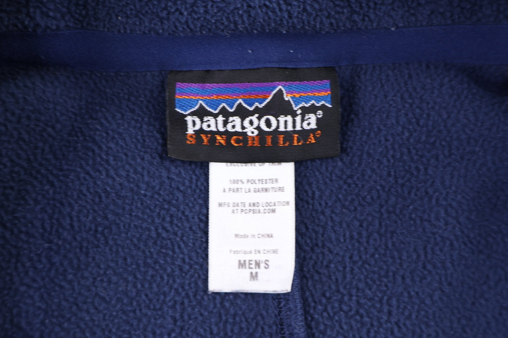 Patagonia Synchilla Blue Full Zip Sweater
