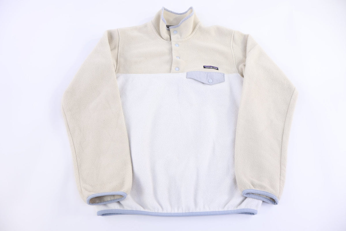 Patagonia Synchilla Logo Patch Snap-T Fleece Pullover