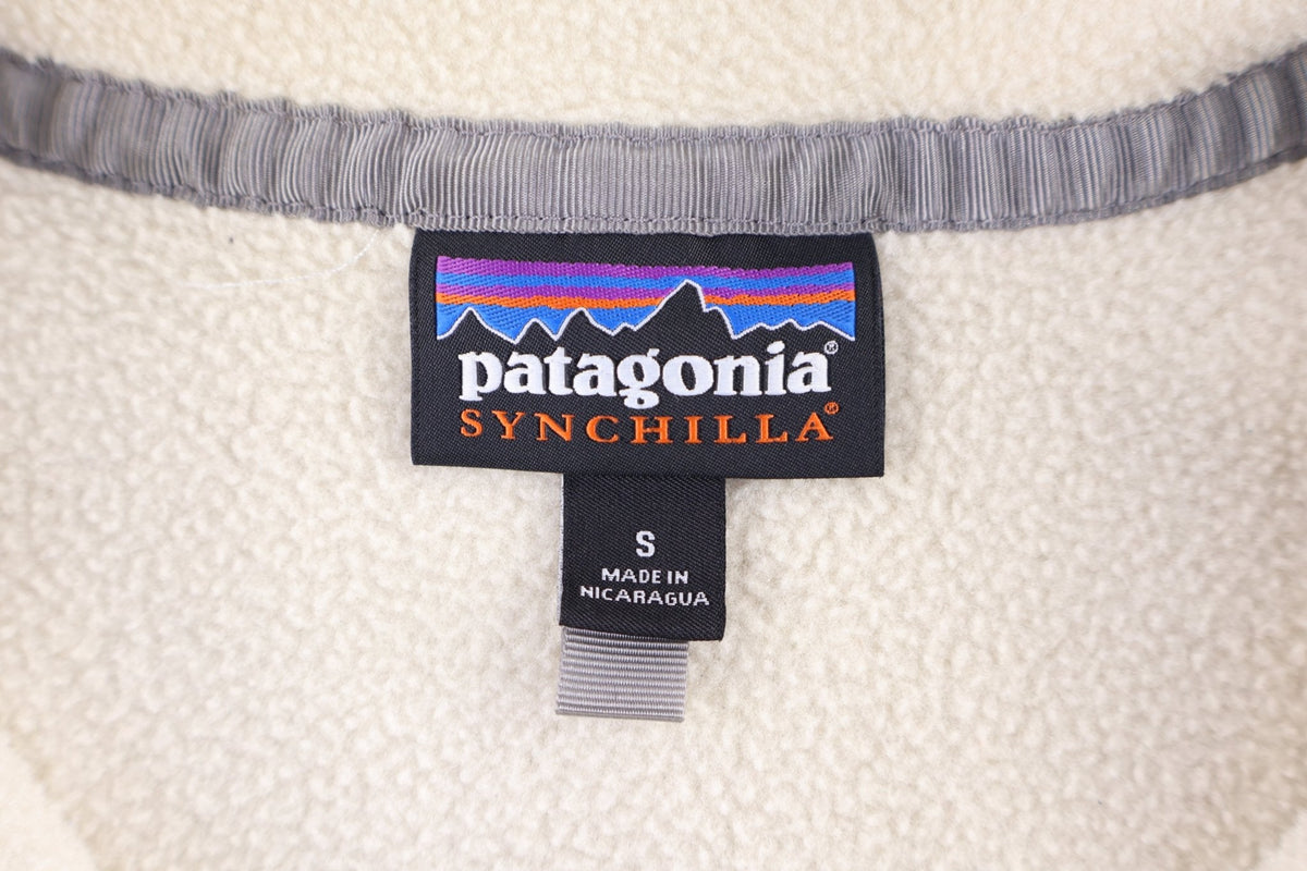 Patagonia Synchilla Logo Patch Snap-T Fleece Pullover