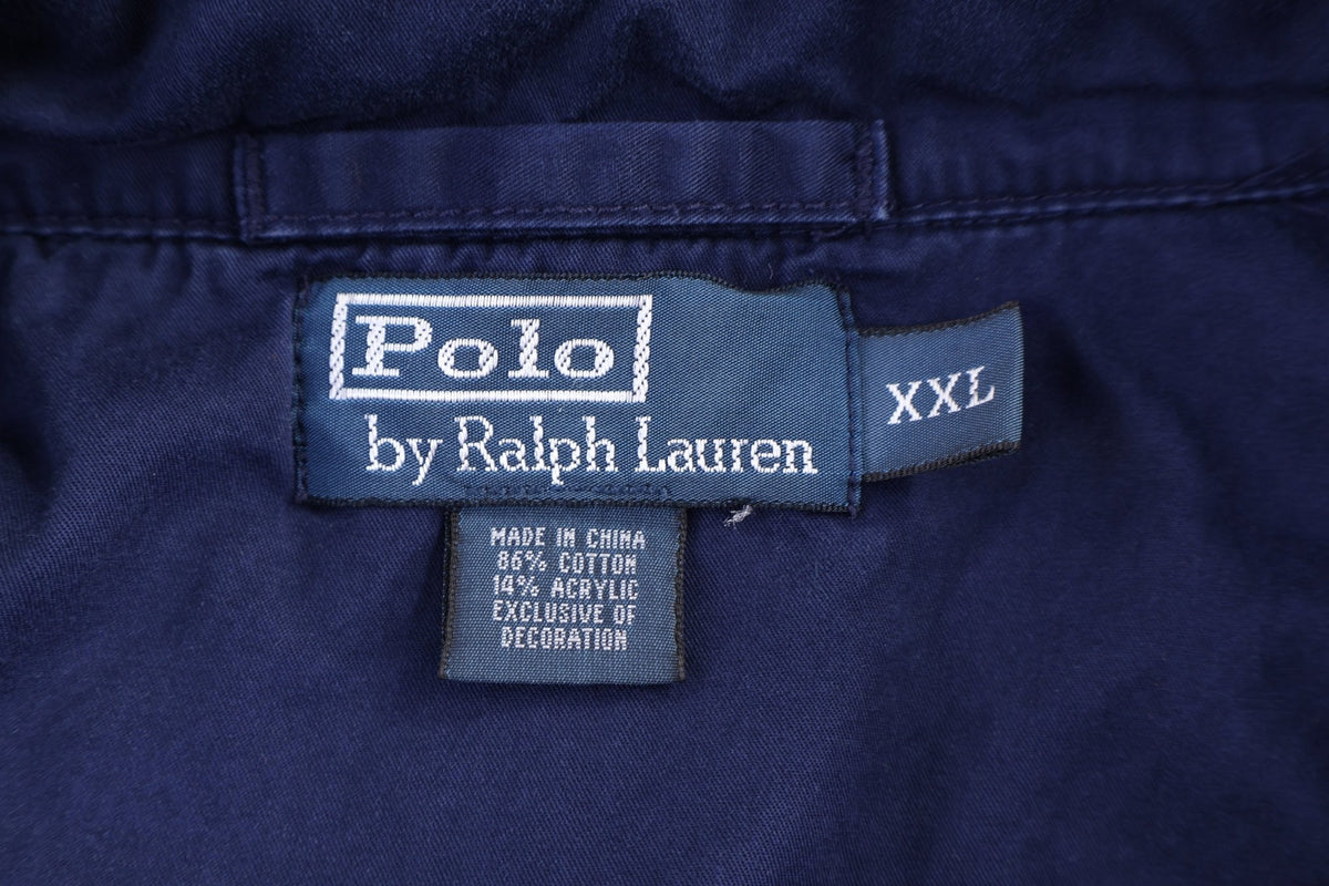 Polo by Ralph Lauren Embroidered Logo Blue Full Zip Jacket product image 4