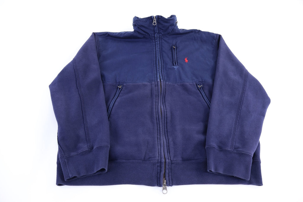 Polo by Ralph Lauren Embroidered Logo Blue Full Zip Jacket product image 2