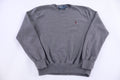 Polo by Ralph Lauren Embroidered Logo Grey Sweater