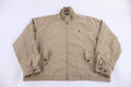 Polo by Ralph Lauren Embroidered Logo Tan Full Zip Jacket product image 1
