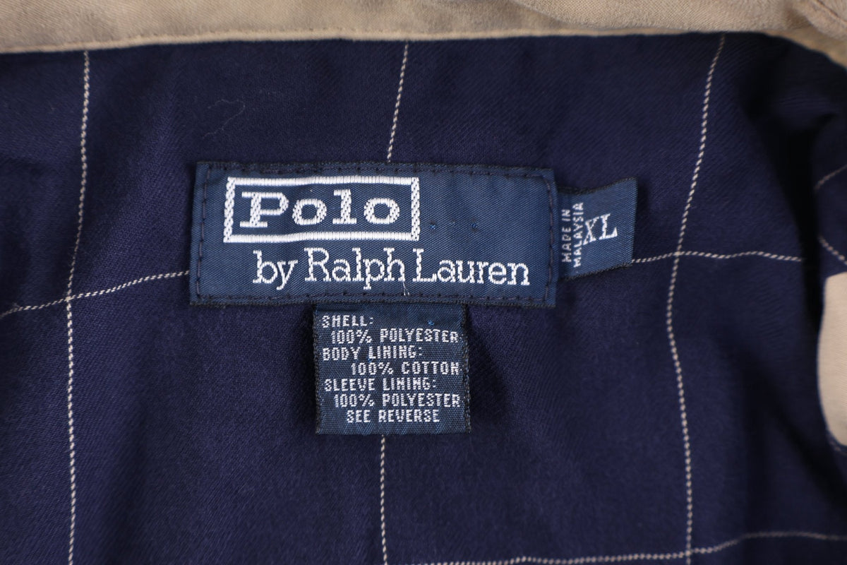 Polo by Ralph Lauren Embroidered Logo Tan Full Zip Jacket product image 4